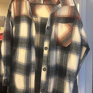 Women’s Plaid Flannel Shacket